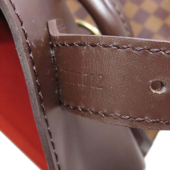 LOUIS VUITTON Brown Damier Canvas Backpack main image 13
